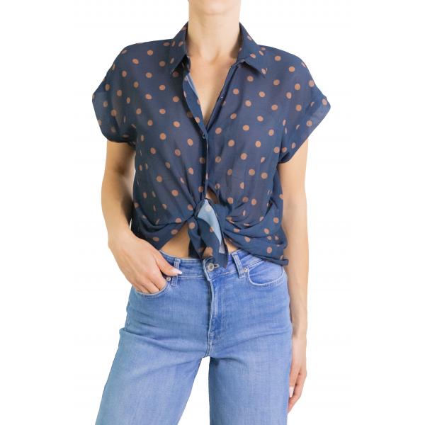 Camicia con pois